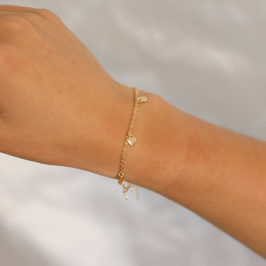 Gold Hearts Bracelet - Final Sale